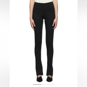 BITE black slit leggings
